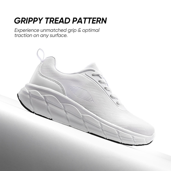 [ActiveHarmony] Women's Lifestyle Sneakers - WHITE - 2